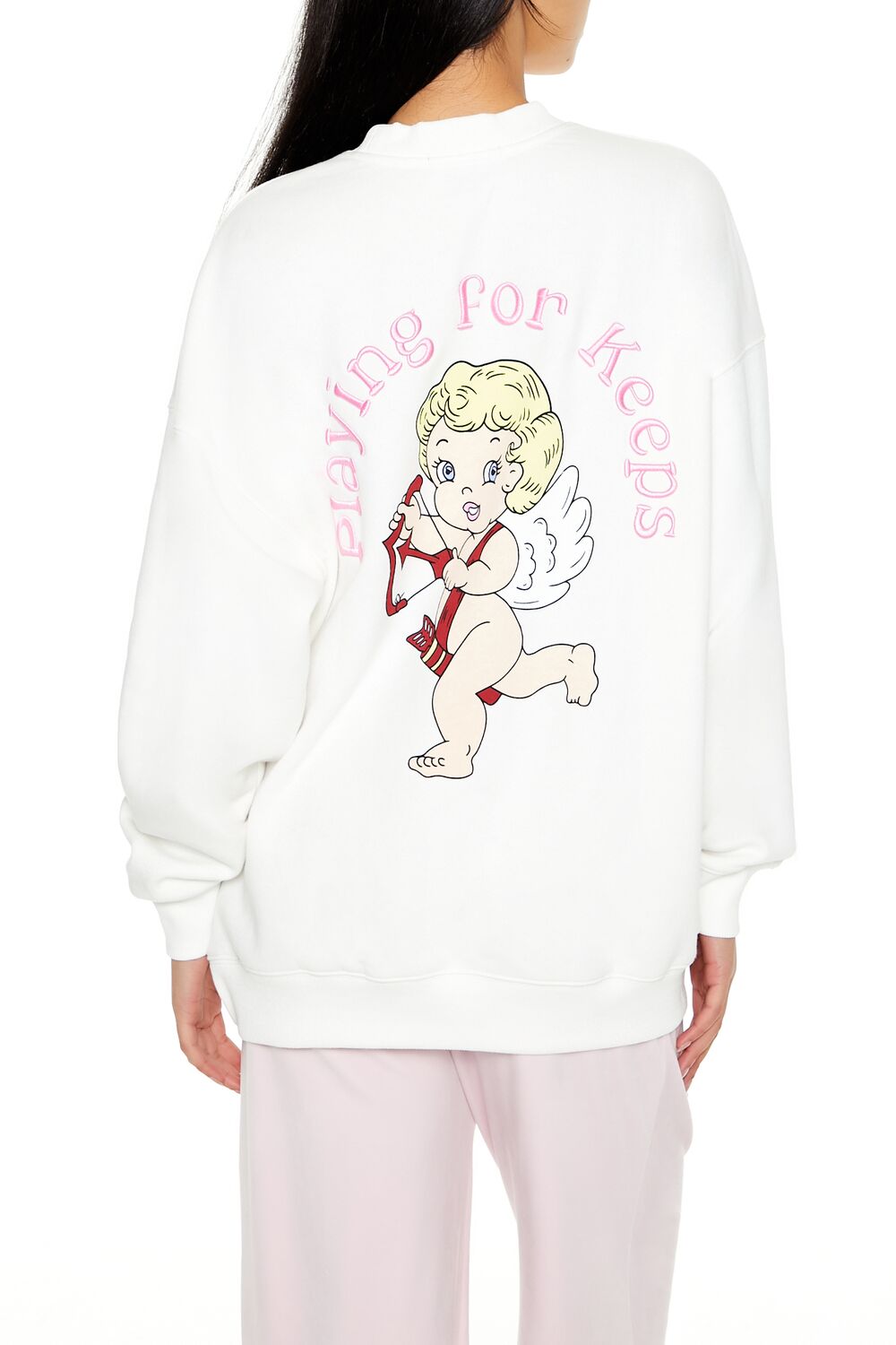 Cupid Playing For Keeps Pullover | Forever 21 Women