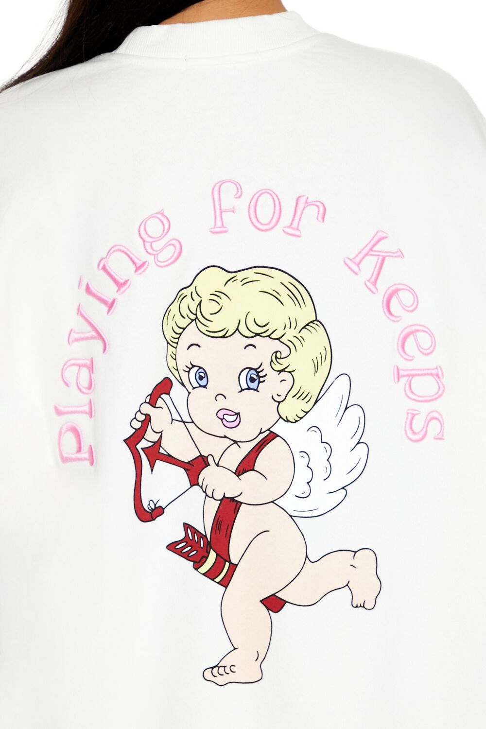Cupid Playing For Keeps Pullover | Forever 21 Women