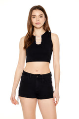 Chain Sweater-Knit Crop Top | Forever 21 Women