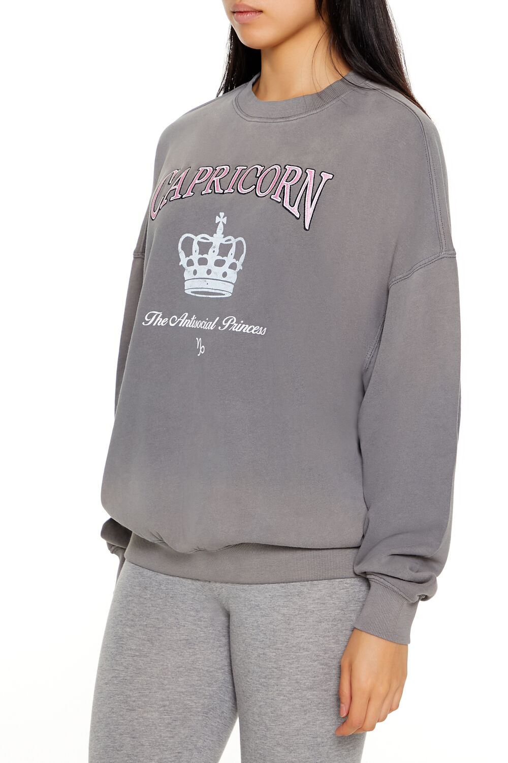 Capricorn Antisocial Princess Pullover | Forever 21 Women