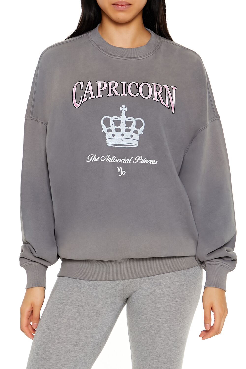 Capricorn Antisocial Princess Pullover | Forever 21 Women