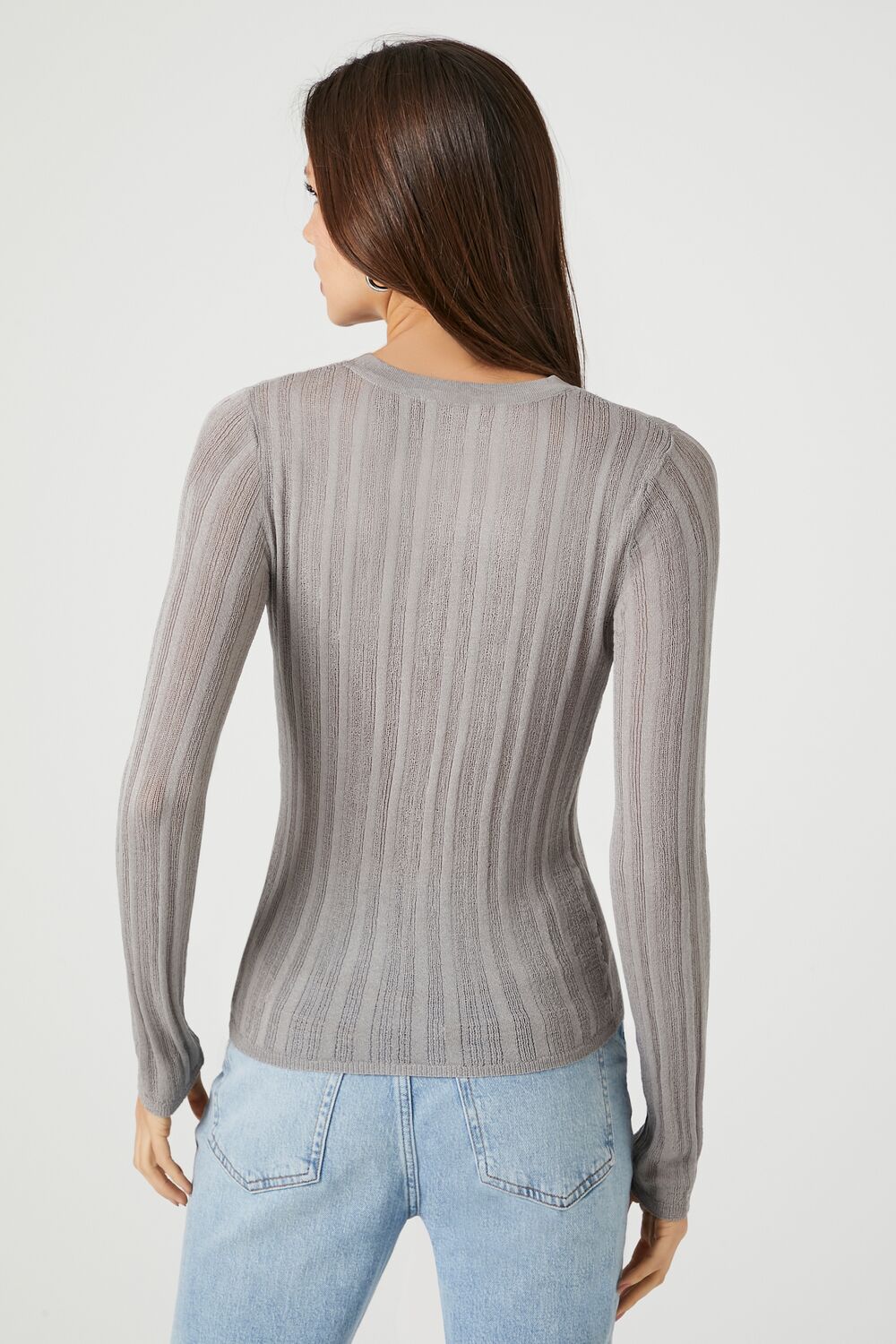 Fitted Ribbed Knit Sweater | Forever 21 Women