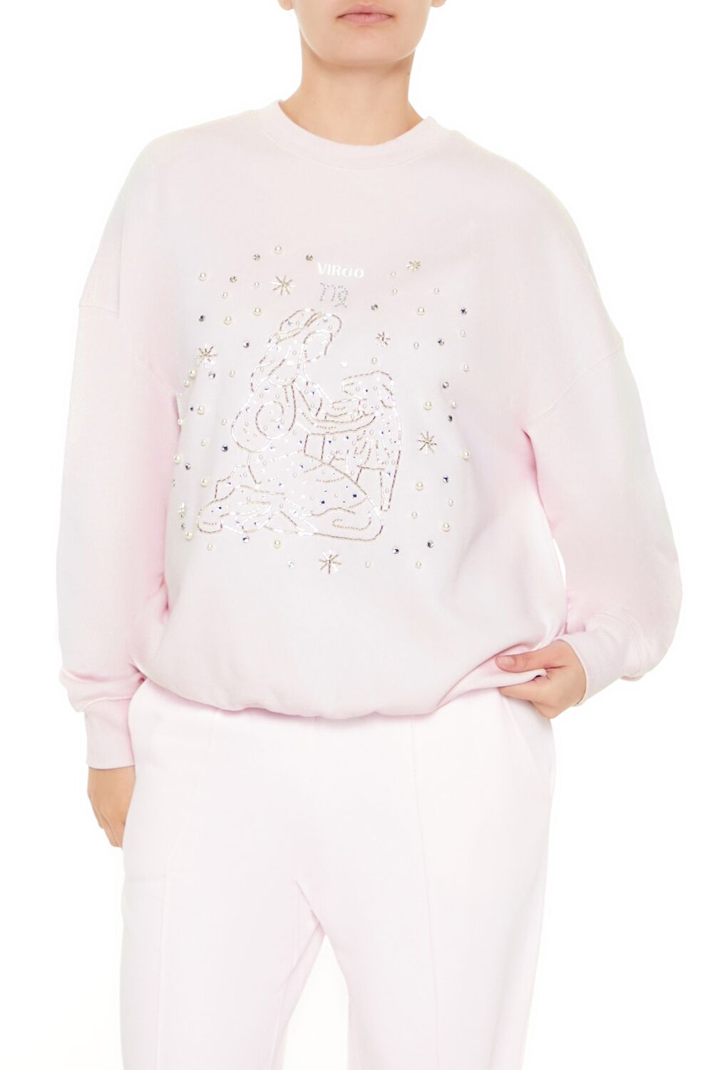 Beaded Virgo Pullover | Forever 21 Women