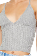 Cropped Sweater-Knit Cami | Forever 21 Women