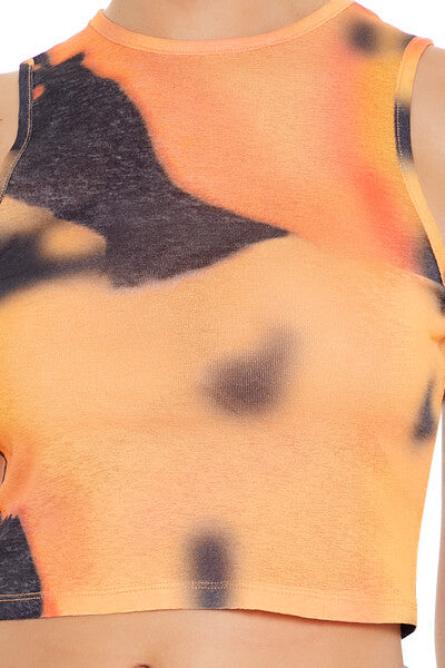 Cropped Tie-Dye Tank Top | Forever 21 Women
