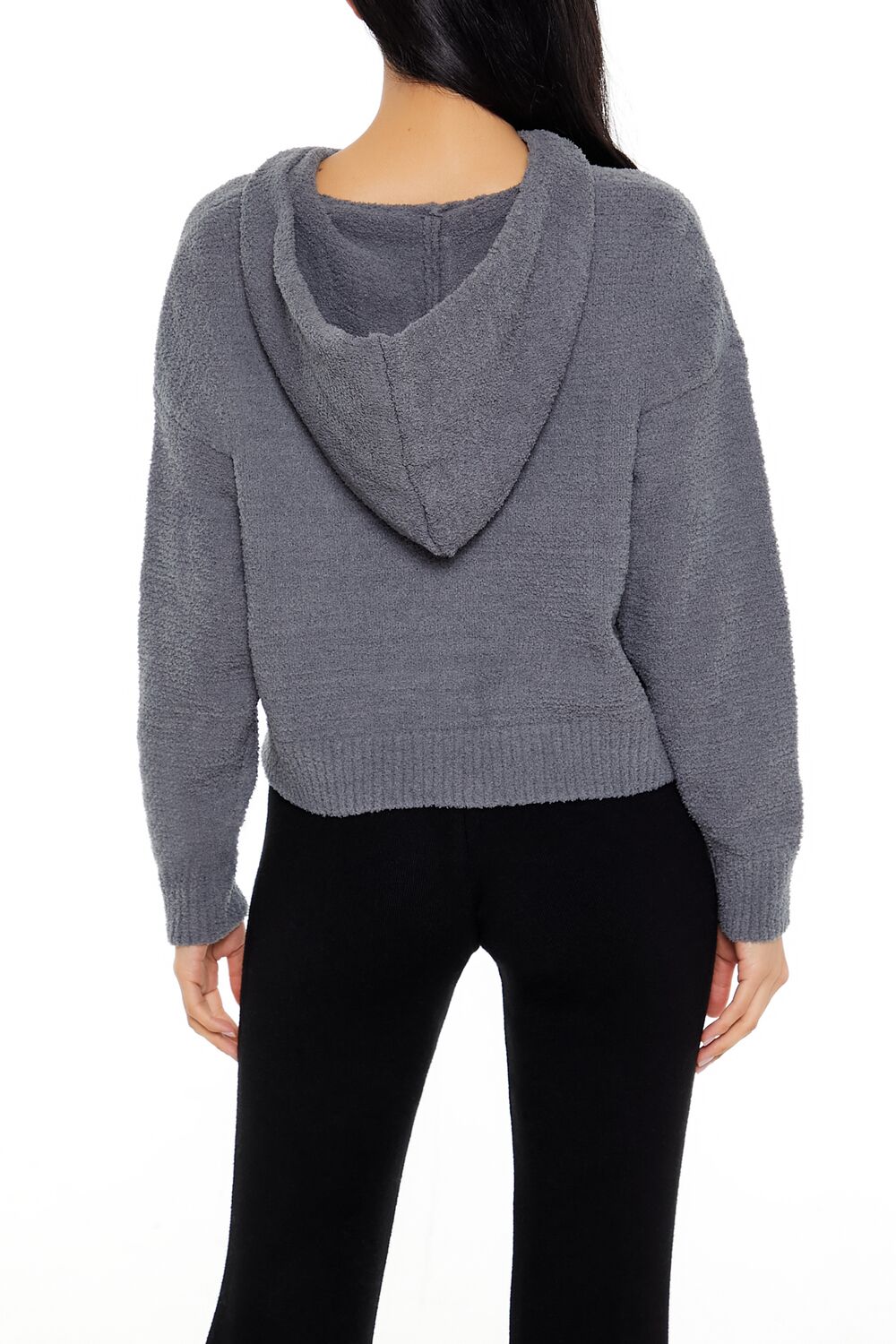 Hooded Lace-Up Sweater | Forever 21 Women