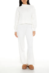 Faux Pearl Cable Knit Sweater | Forever 21 Women
