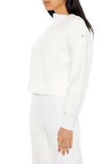 Faux Pearl Cable Knit Sweater | Forever 21 Women