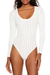 Sweater-Knit Thong Bodysuit | Forever 21 Women