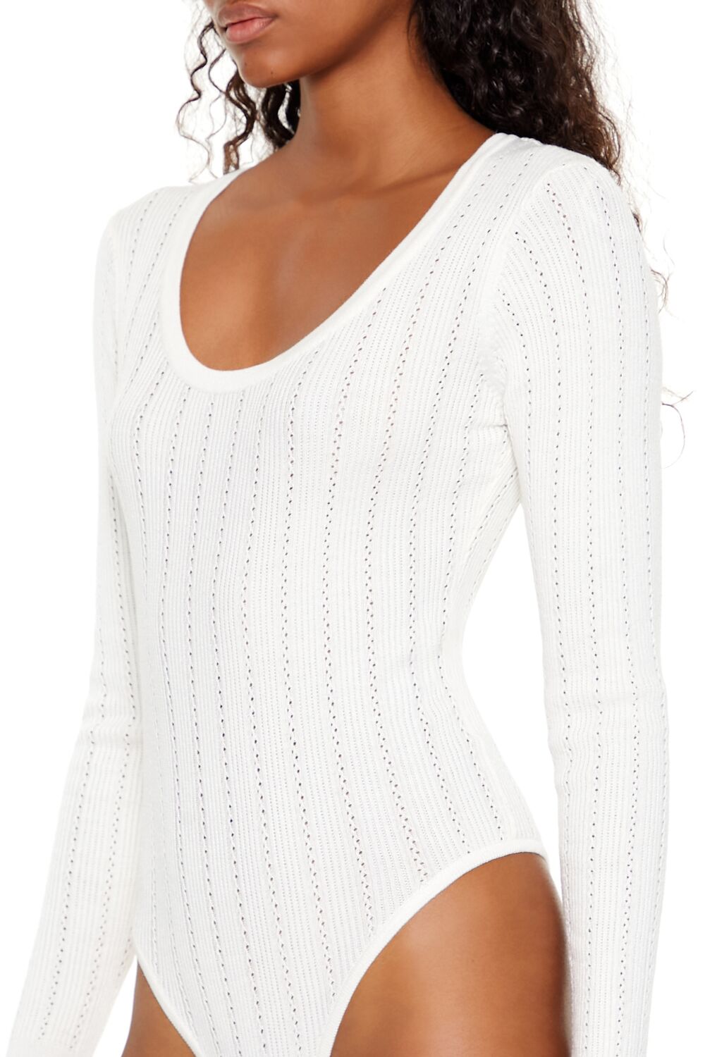 Sweater-Knit Thong Bodysuit | Forever 21 Women