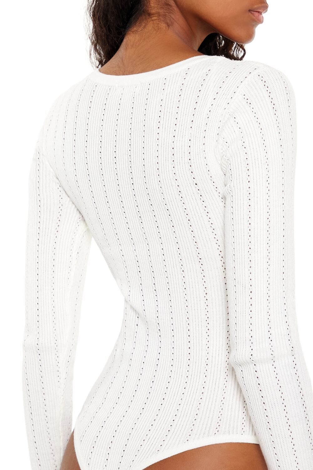 Sweater-Knit Thong Bodysuit | Forever 21 Women