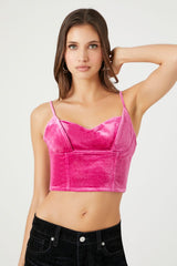 Velvet Corset Cami | Forever 21 Women