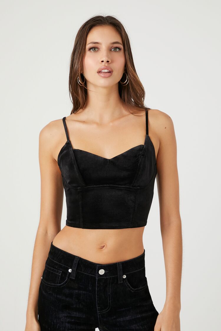 Velvet Corset Cami | Forever 21 Women