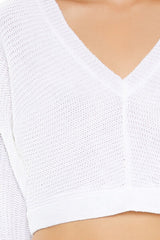 Open-Back Cropped Sweater | Forever 21 Women
