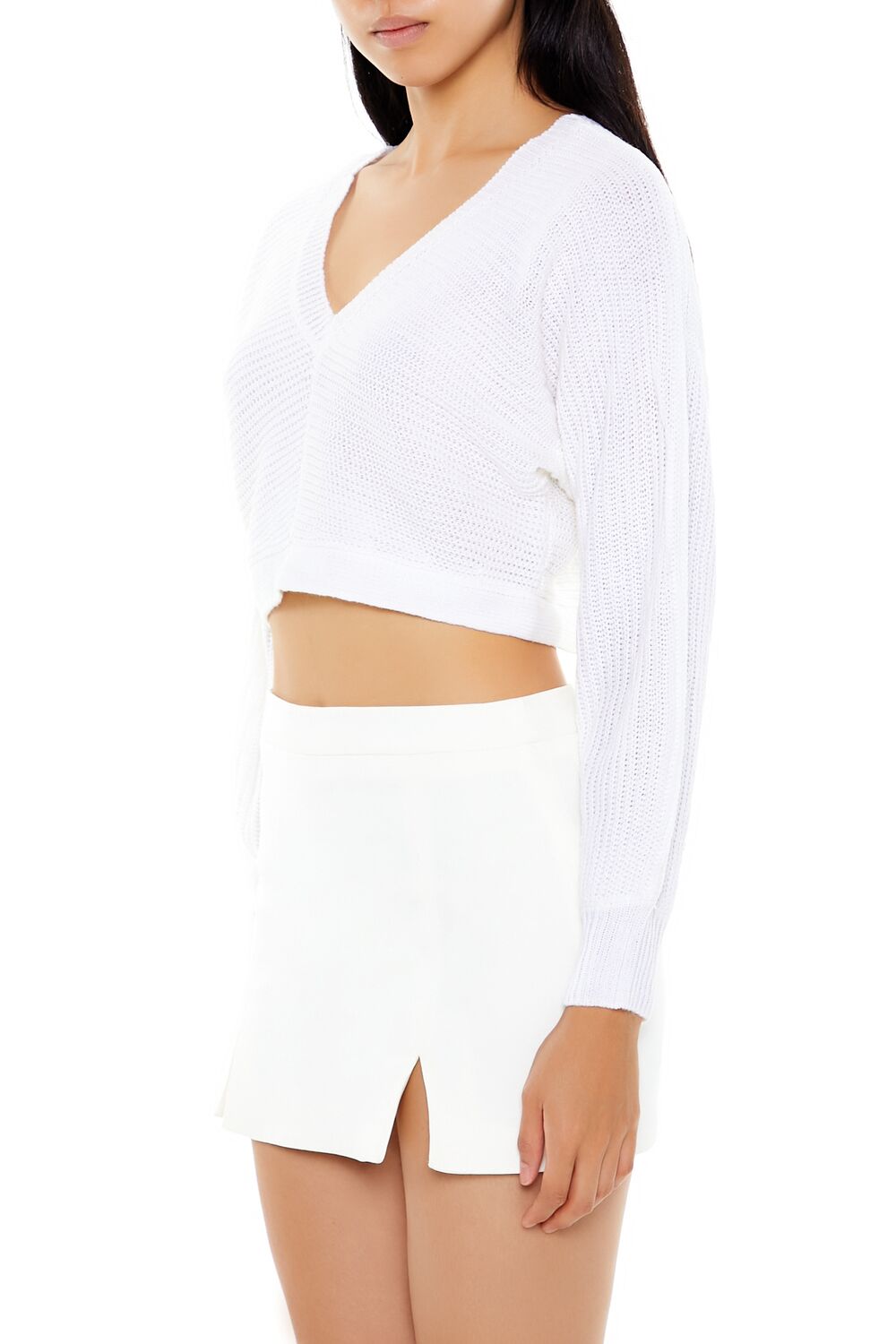 Open-Back Cropped Sweater | Forever 21 Women