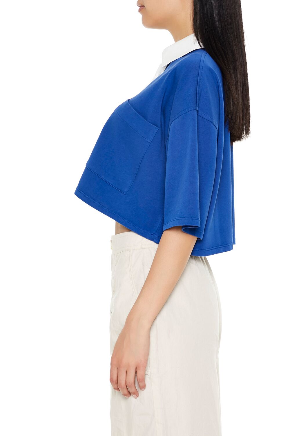 Cropped Rugby Shirt | Forever 21 Women