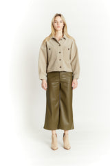 Cropped Shacket by Oat New York | Forever 21 Women