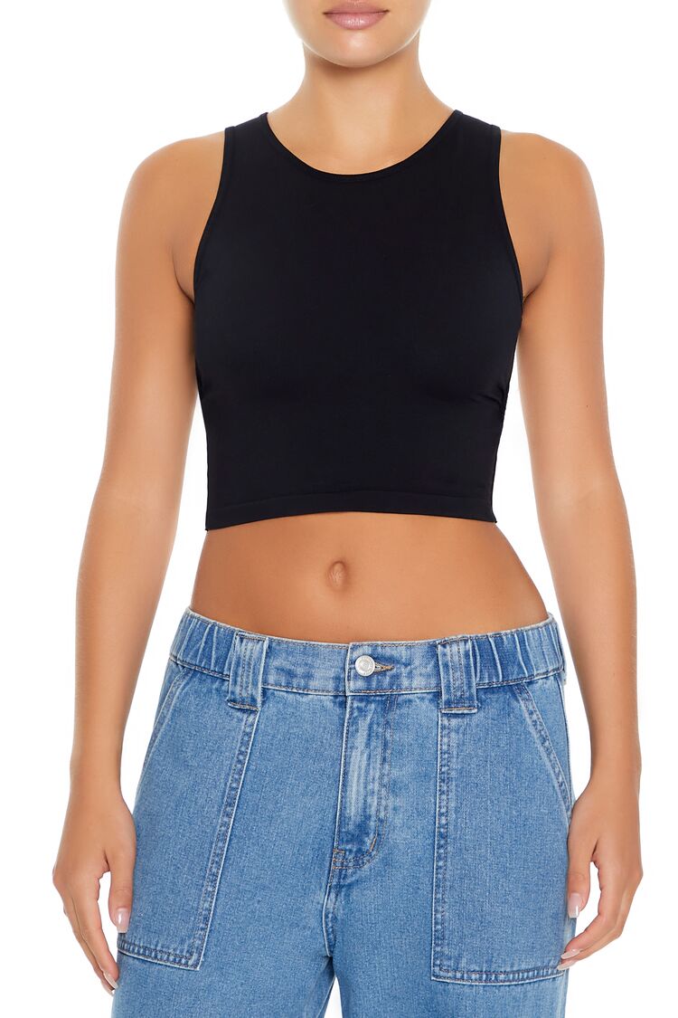 Cropped Cutout Tank Top | Forever 21 Women