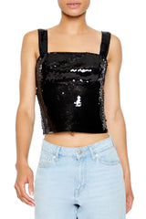 Tie-Back Sequin Top | Forever 21 Women