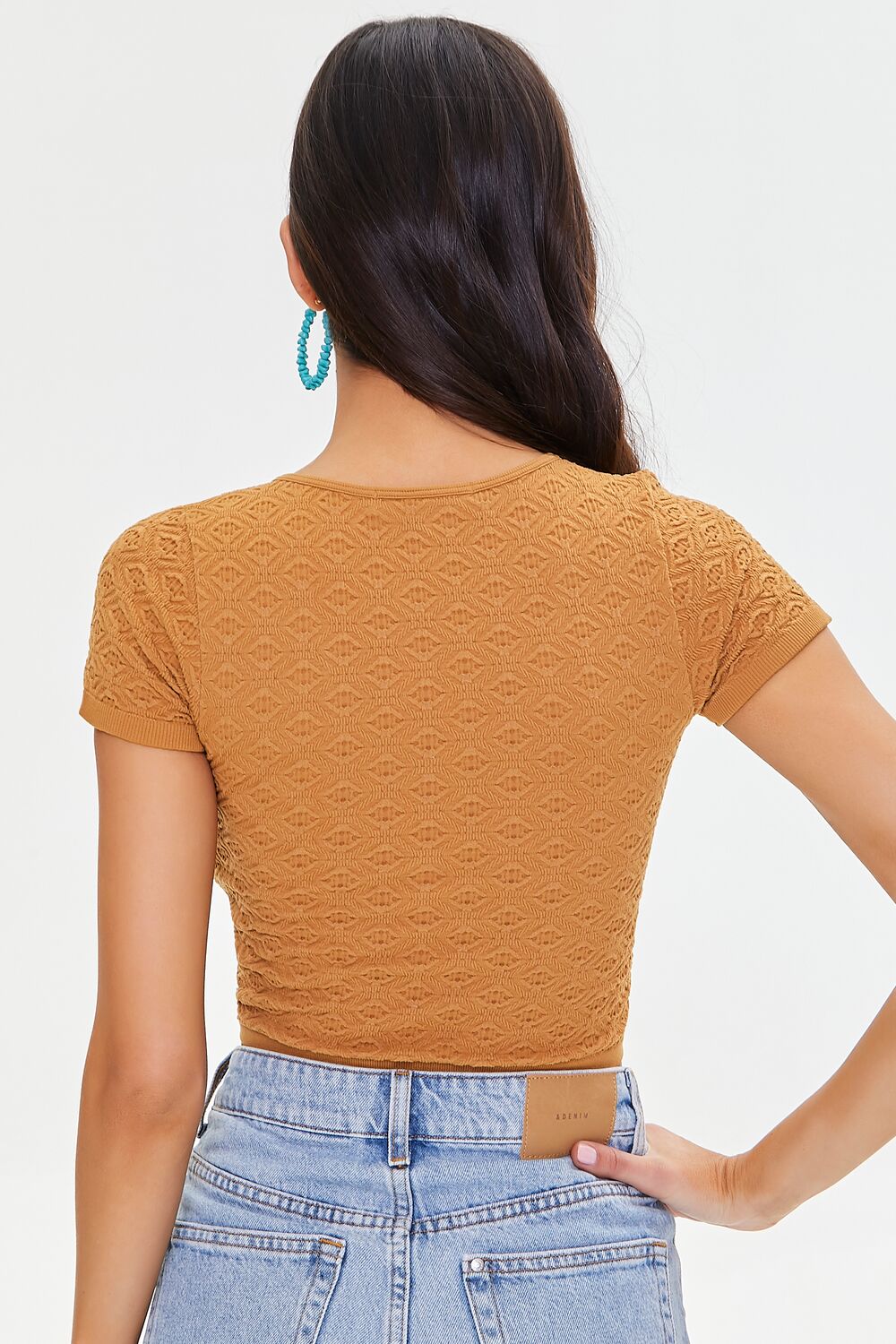 Pointelle Knit Crop Top | Forever 21 Women