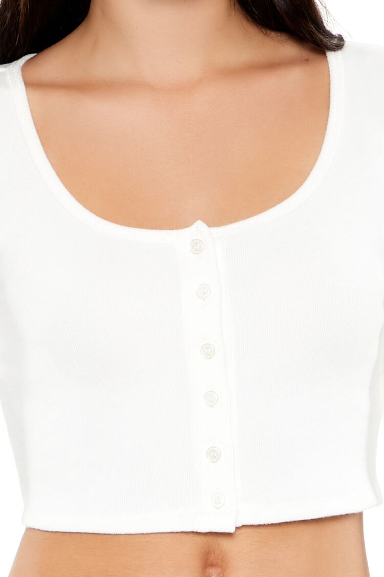 Button-Front Crop Top | Forever 21 Women