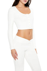 Button-Front Crop Top | Forever 21 Women