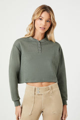 Waffle Knit Crop Top | Forever 21 Women