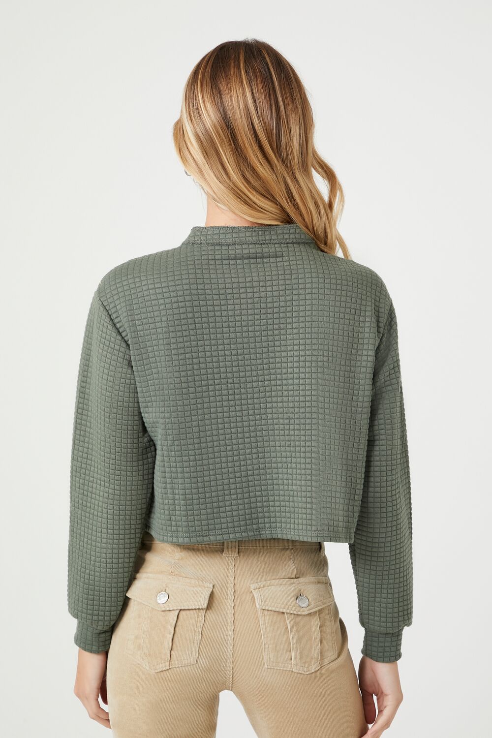 Waffle Knit Crop Top | Forever 21 Women