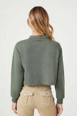 Waffle Knit Crop Top | Forever 21 Women