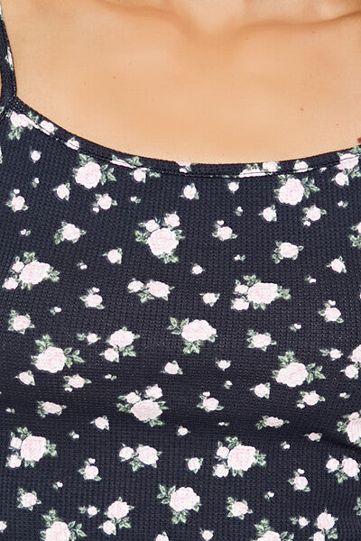 Ditsy Floral Print Cropped Cami | Forever 21 Women