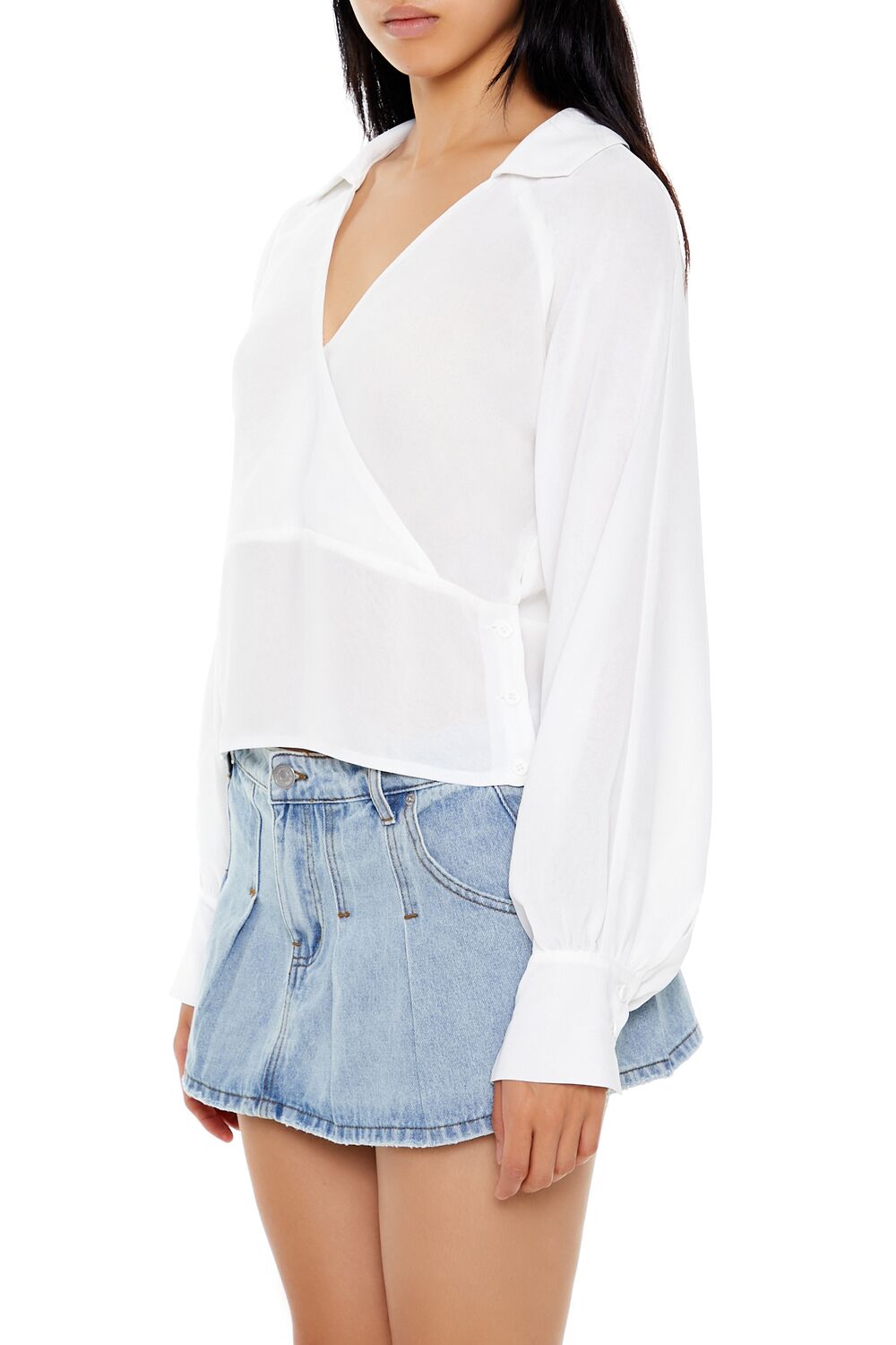 Cutout Surplice Top | Forever 21 Women