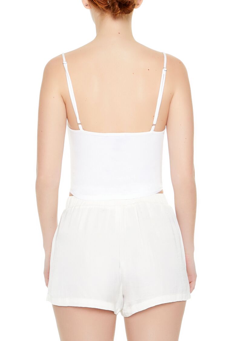 Cropped Dolphin-Hem Cami | Forever 21 Women