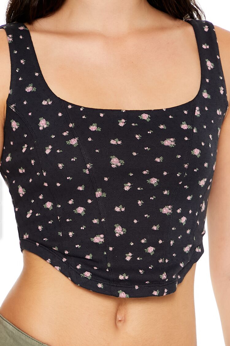Floral Print Crop Top | Forever 21 Women