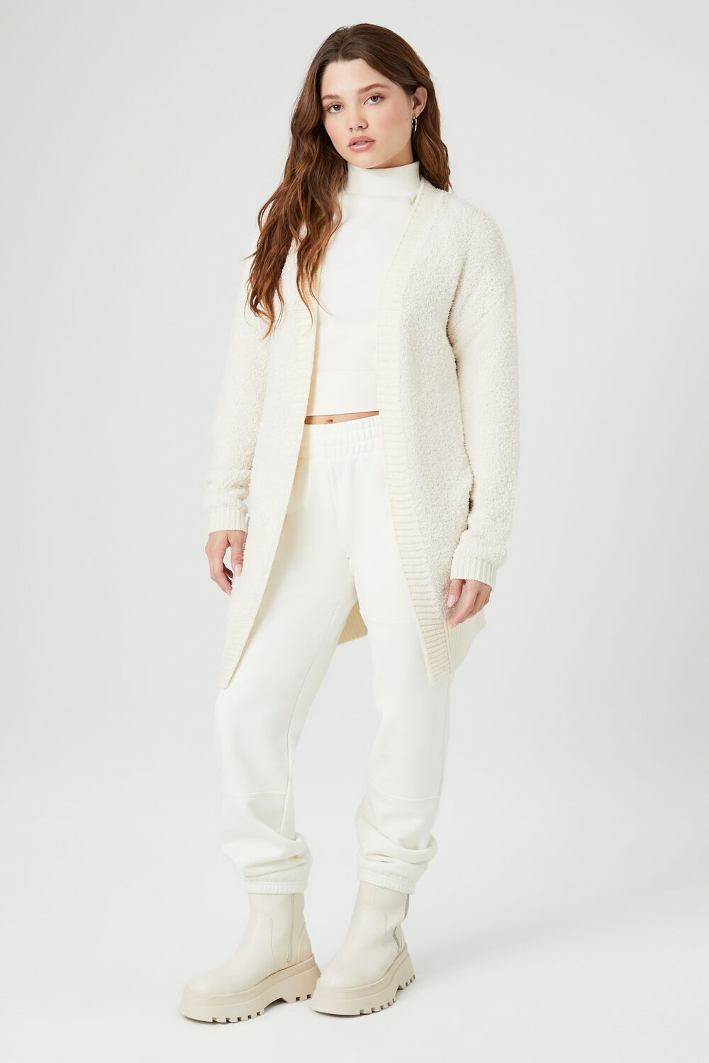 Open-Front Cardigan Sweater | Forever 21 Women