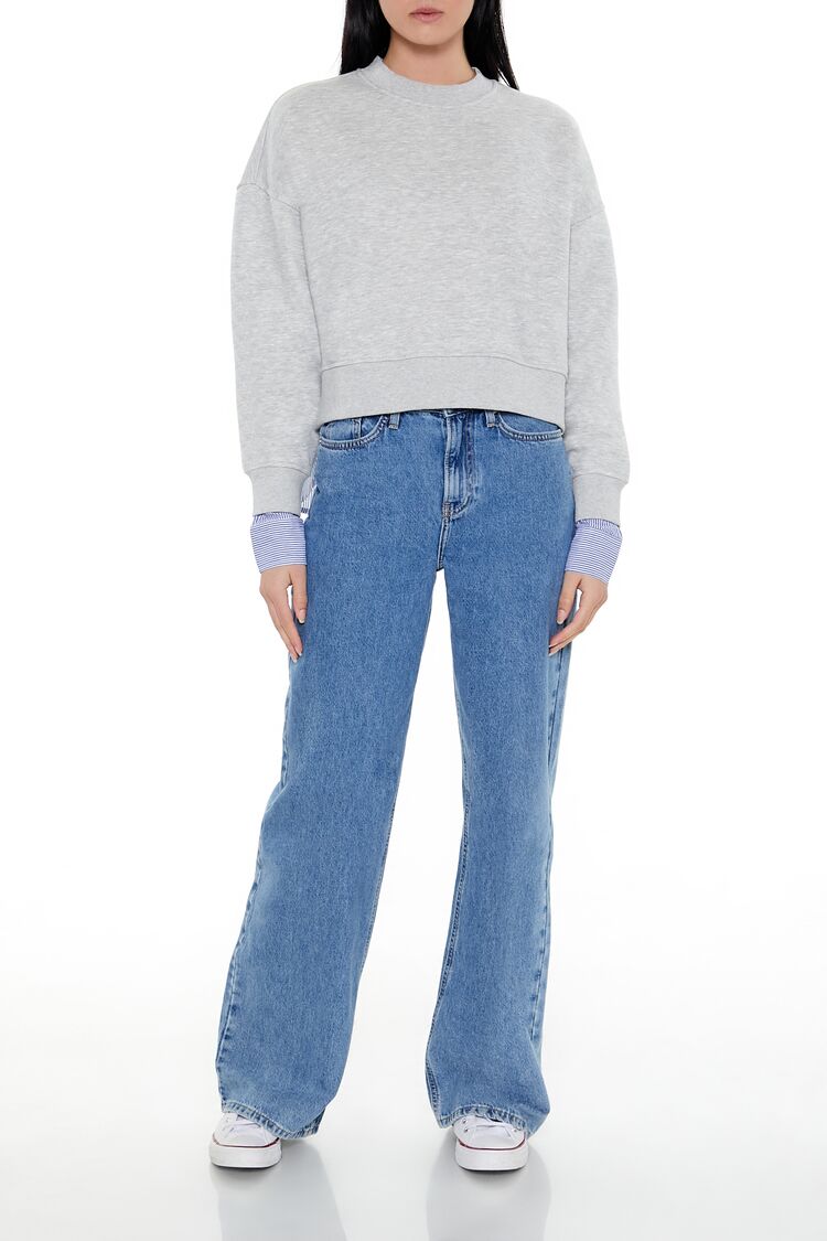 Striped Colorblock Combo Pullover | Forever 21 Women