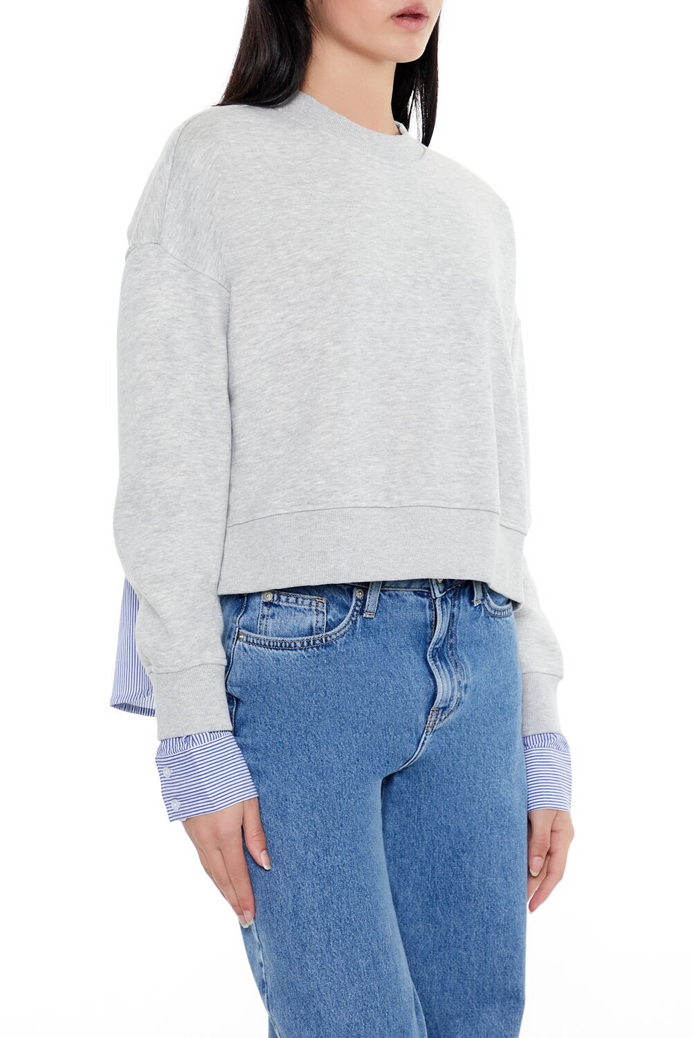 Striped Colorblock Combo Pullover | Forever 21 Women