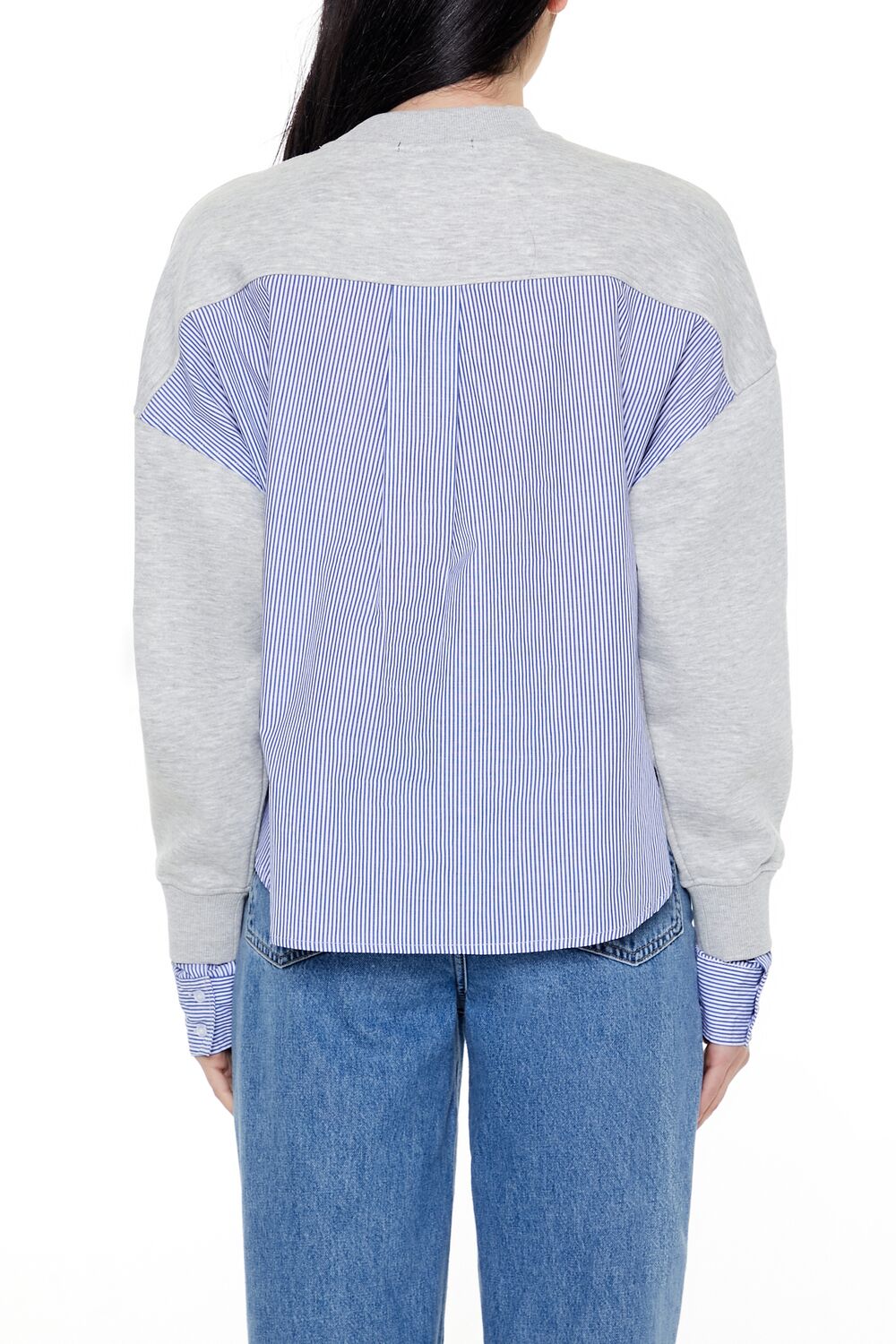 Striped Colorblock Combo Pullover | Forever 21 Women