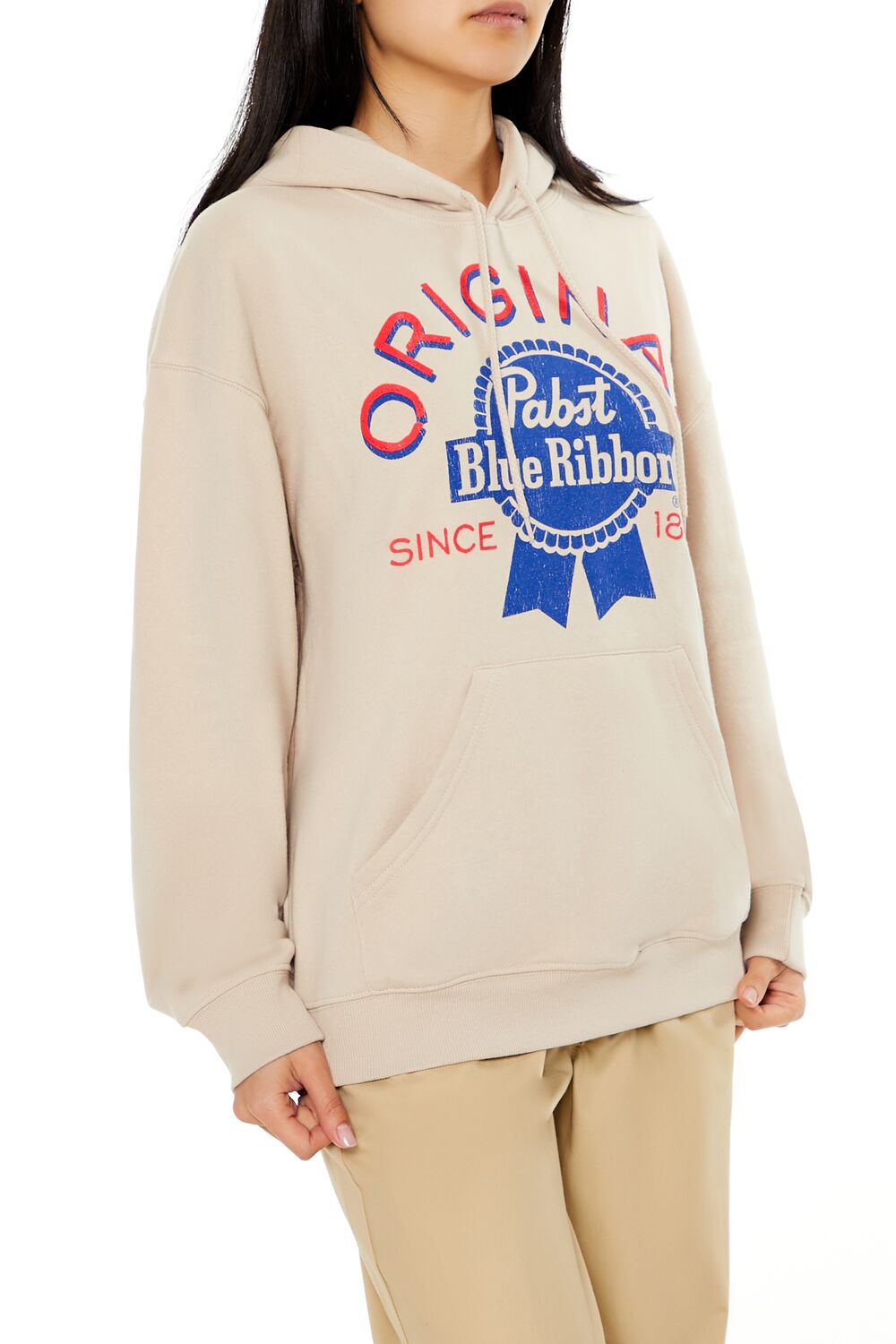 Original Pabst Blue Ribbon Hoodie | Forever 21 Women