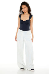 Ruched Sweetheart Bodysuit | Forever 21 Women
