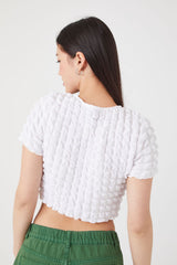 Textured Cutout Crop Top | Forever 21 Women