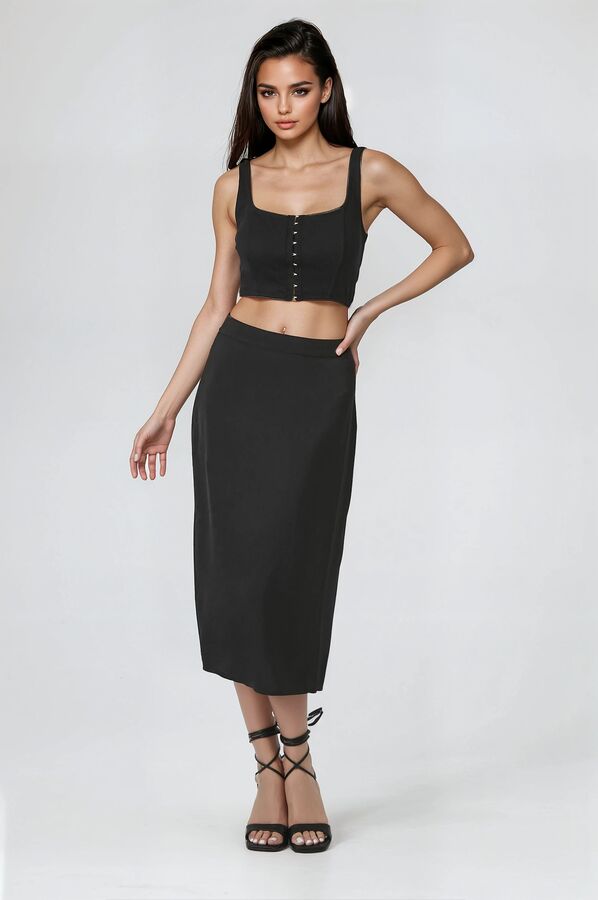 Hook-and-Eye Cropped Tank Top | Forever 21 Women