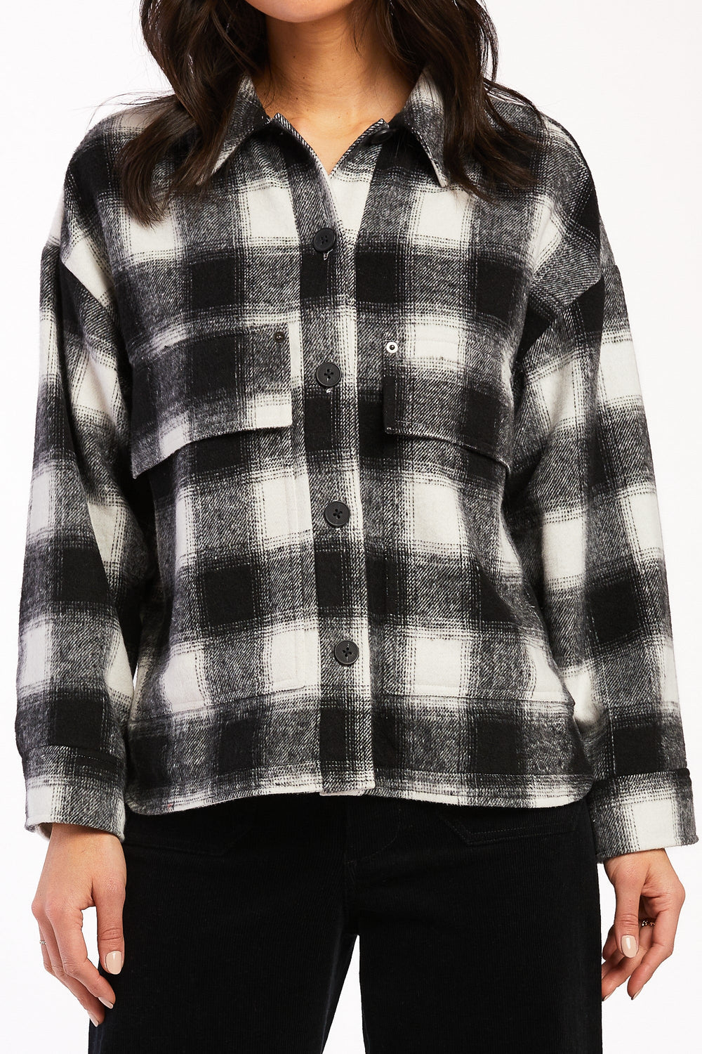 Monsay Drop Shoulder Button Down | Forever 21 Women