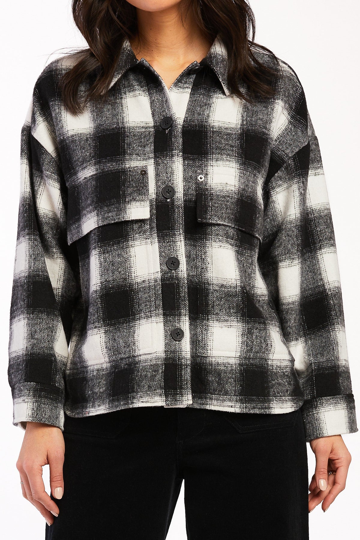 Monsay Drop Shoulder Button Down | Forever 21 Women