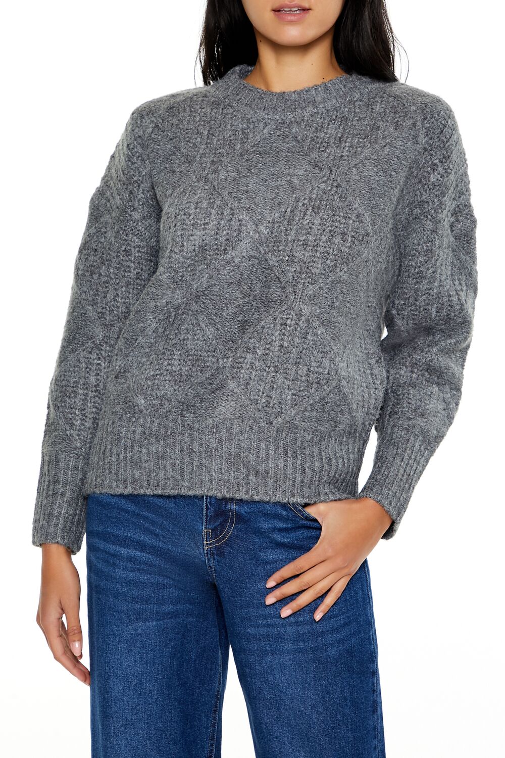 Textured Marled Knit Sweater | Forever 21 Women