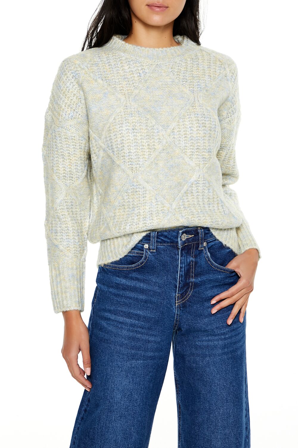 Textured Marled Knit Sweater | Forever 21 Women