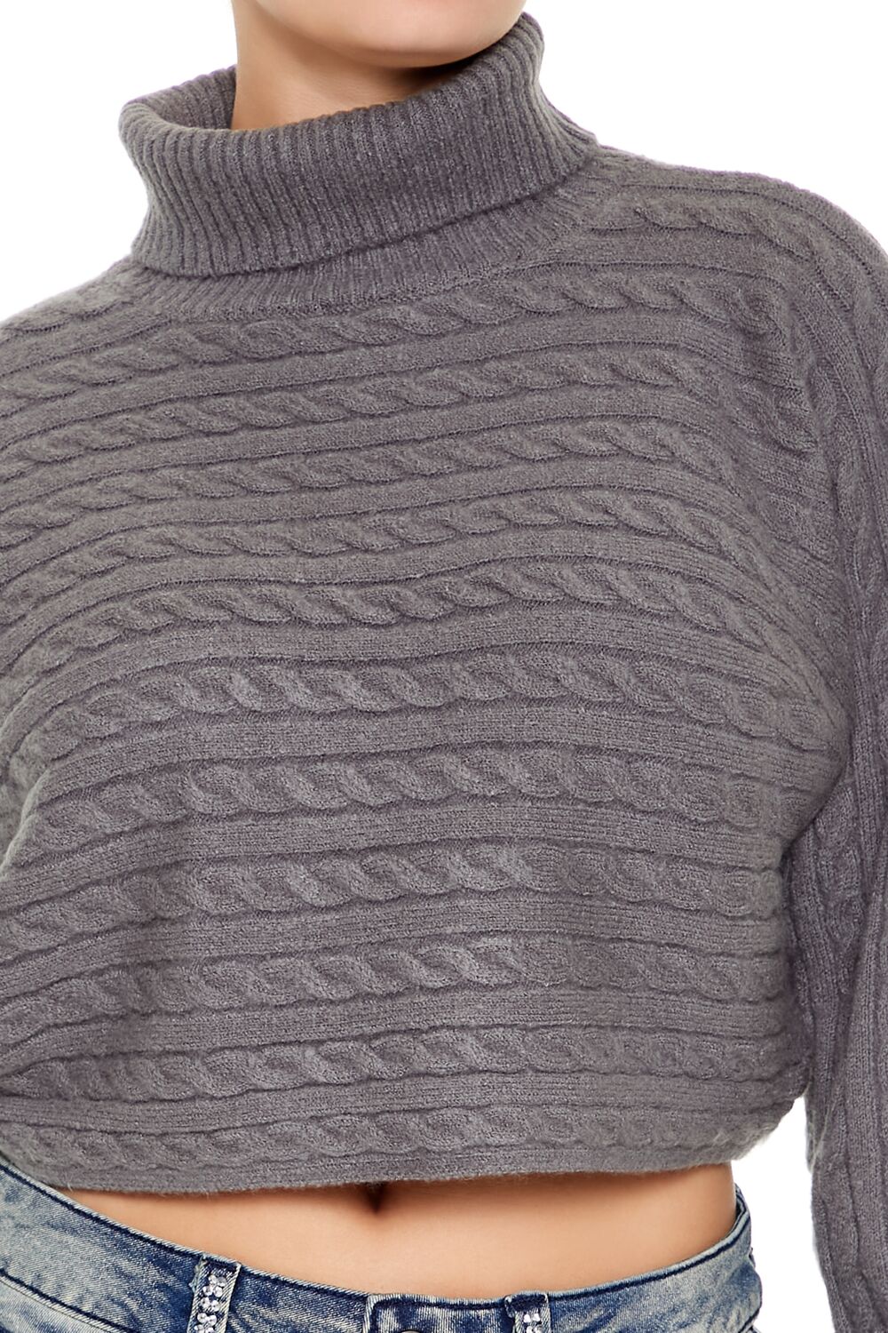 Cable Knit Turtleneck Sweater | Forever 21 Women