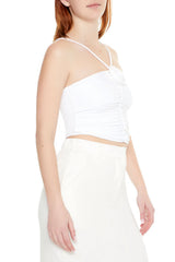 Cropped Rosette Cami | Forever 21 Women