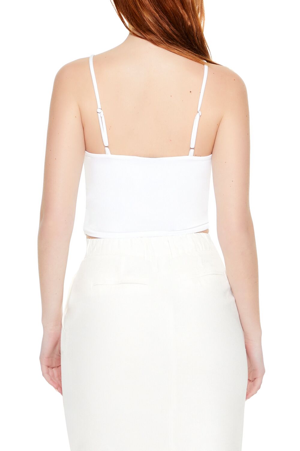 Cropped Rosette Cami | Forever 21 Women