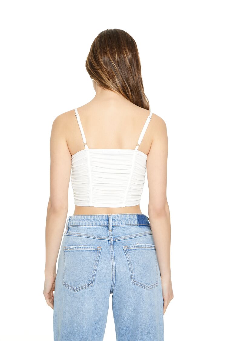 Ruched Cropped Cami | Forever 21 Women