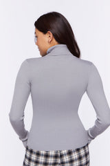 Ribbed Turtleneck Sweater-Knit Top | Forever 21 Women